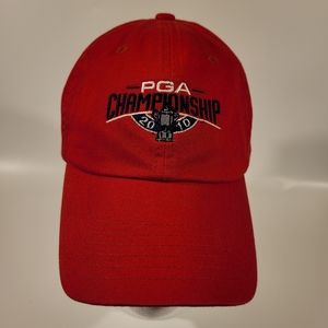 PGA Championship 2010 red golf hat cap